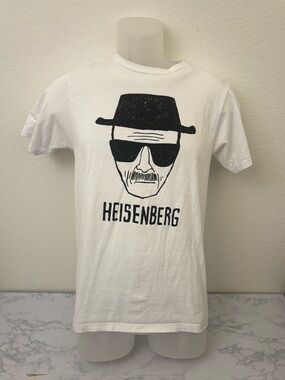 Breaking Bad Heisenberg White T Shirt - Men’s size S Official TV Show
